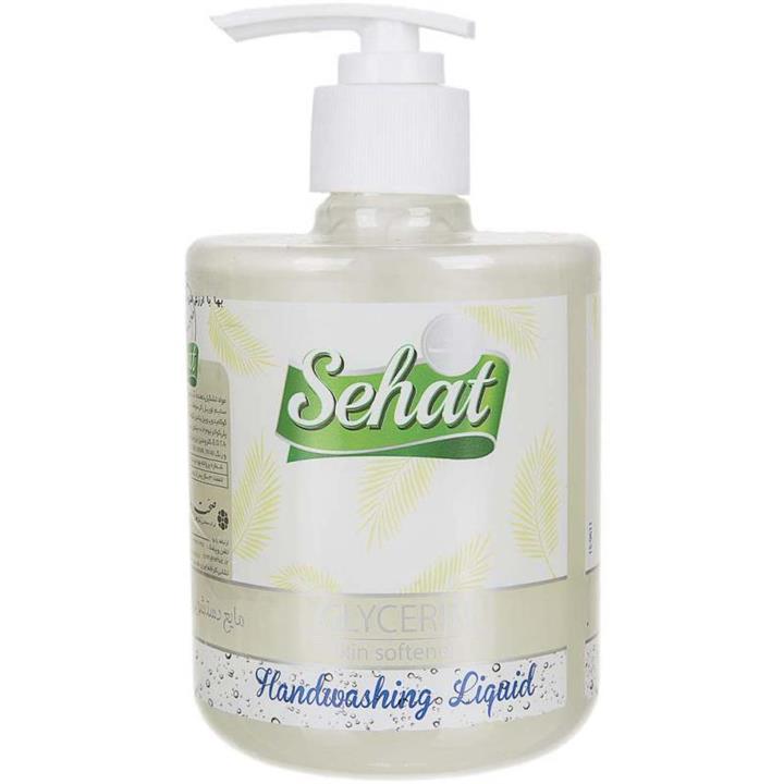 مایع دستشویی گلیسیرینه سفید صحت ظرفیت 500 میلی لیتر